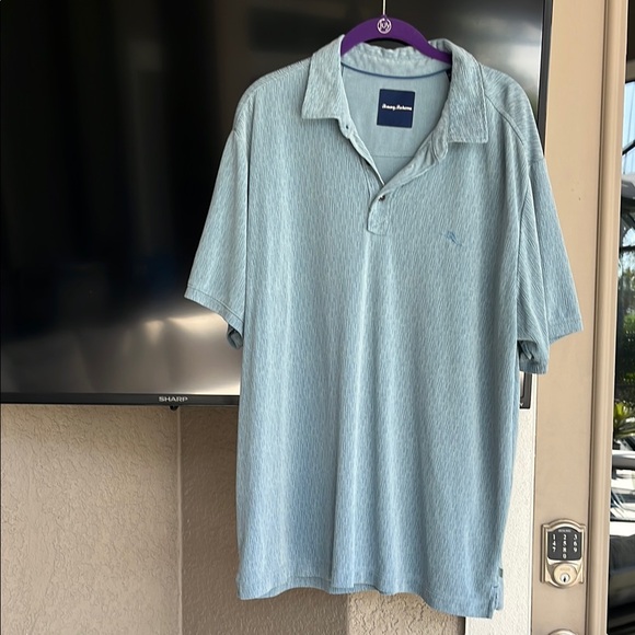 Men's Blue Polo Shirt - Picture 1 of 7